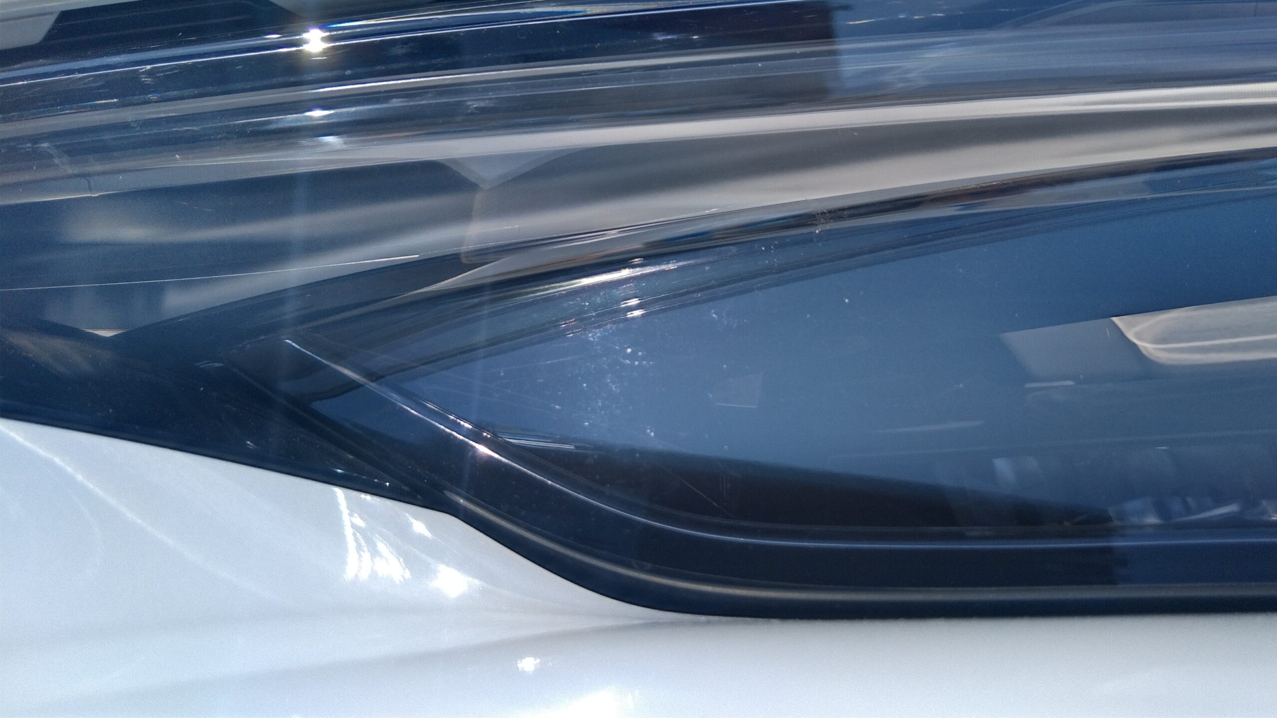 ヘッドライトPPFの修正