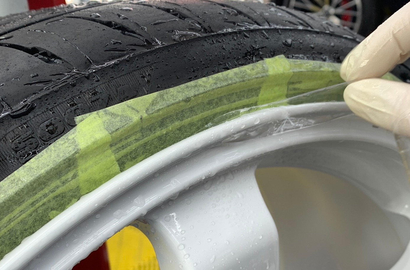 タイヤホイールをPPF施工