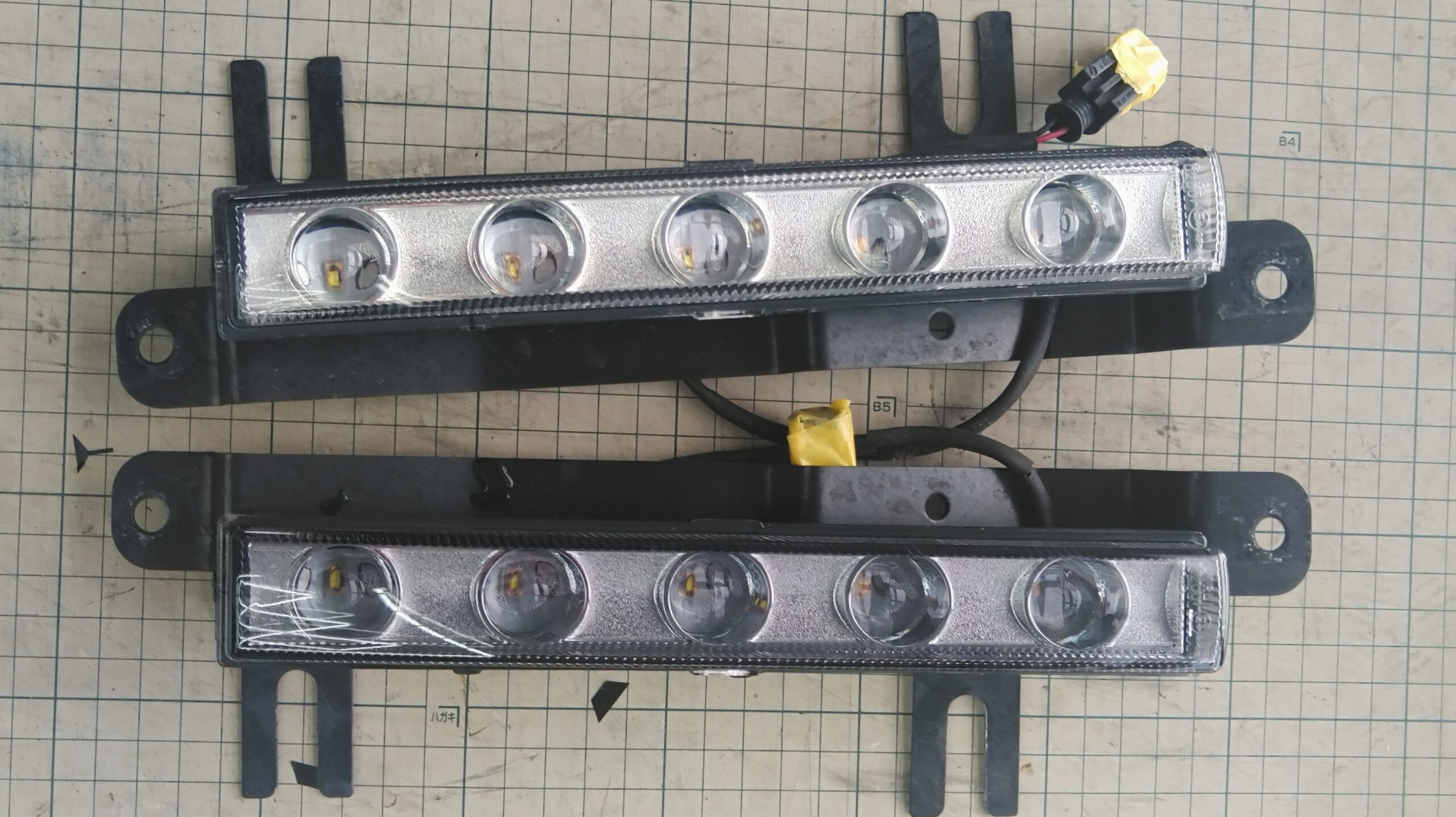 ライト類のスモーク施工