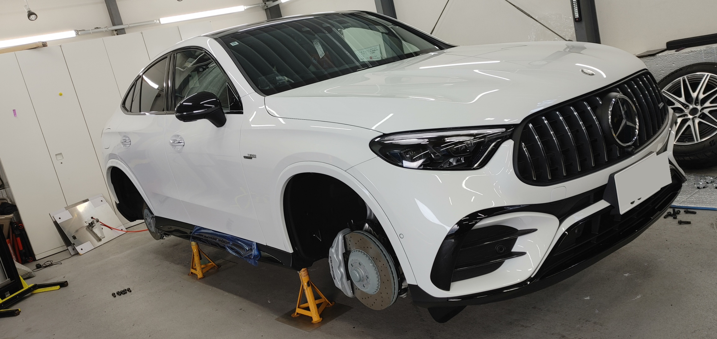 GLCクーペホイールコーティング